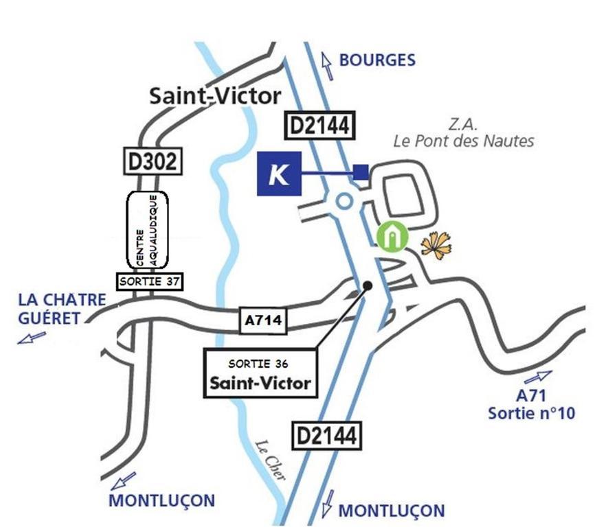 Kyriad Montlucon - Saint Victor Kültér fotó